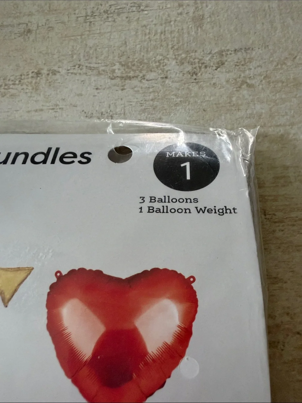 Balloon Bundles Heart Arrow Foil Balloon Set - Red and Pink